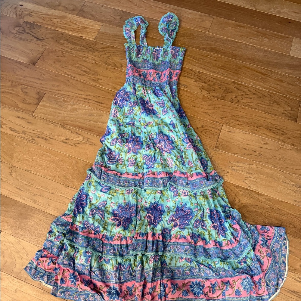 Bell Floral Maxi Dress